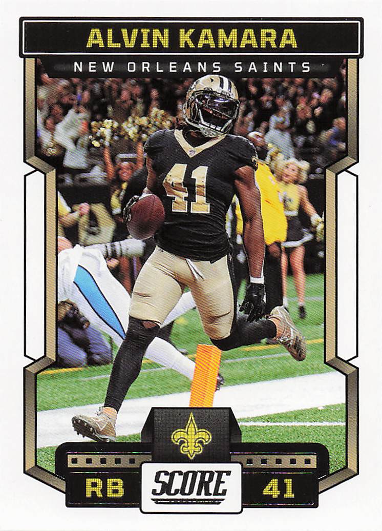 2023 Score Football Alvin Kamara #53