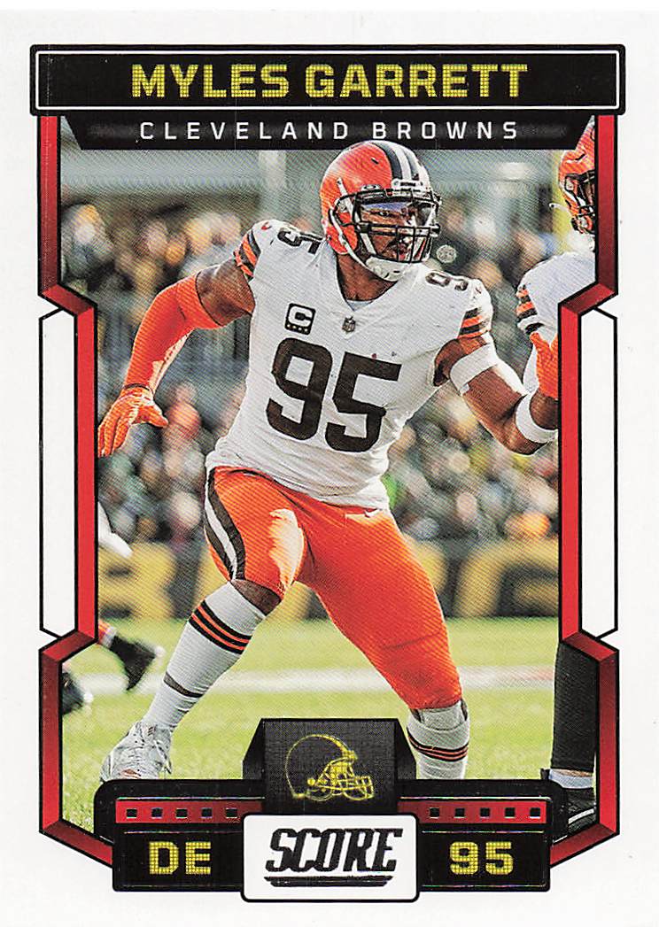 2023 Score Football Myles Garrett #210
