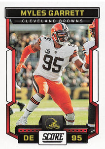 2023 Score Football Myles Garrett #210