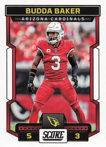 2023 Score Football Budda Baker #158