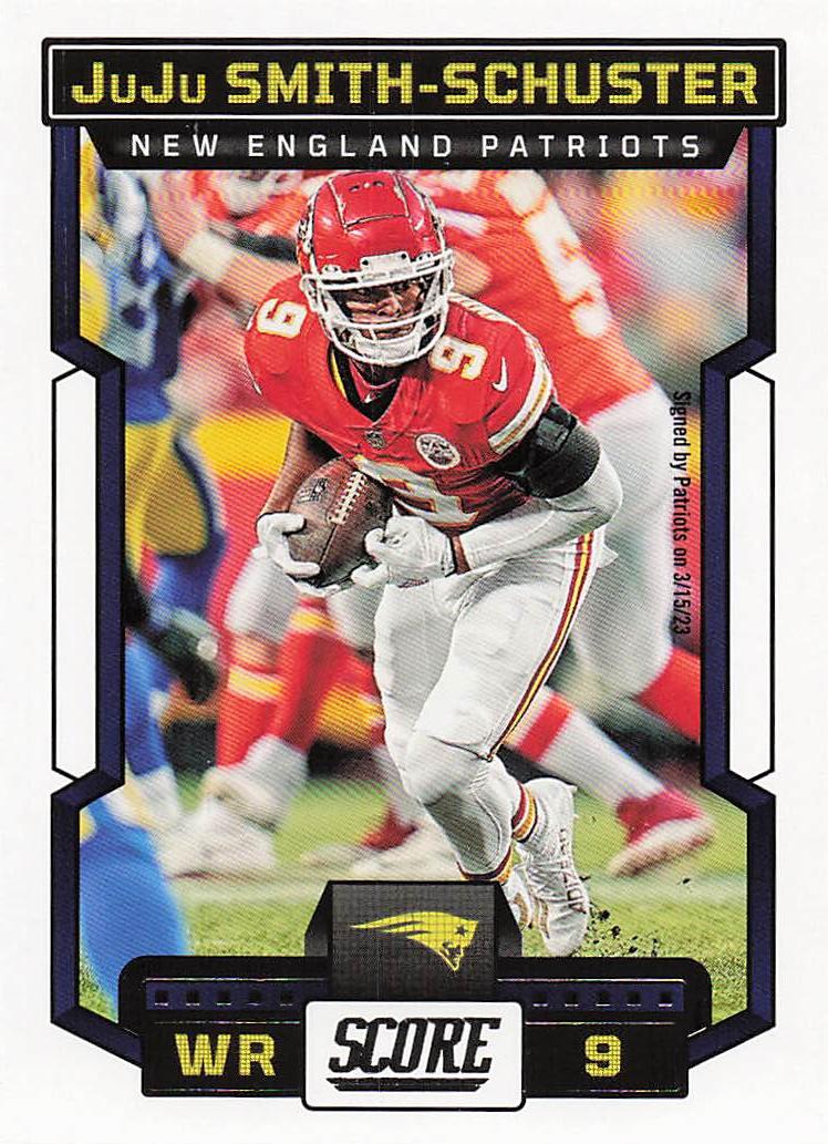 2023 Score Football JuJu Smith-Schuster #122