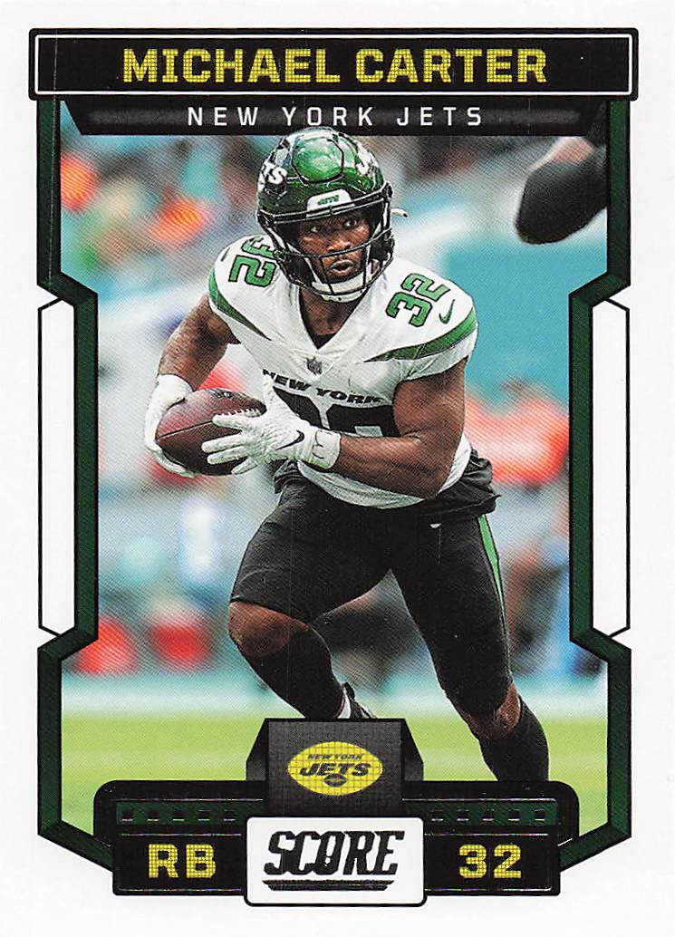 2023 Score Football Michael Carter #289