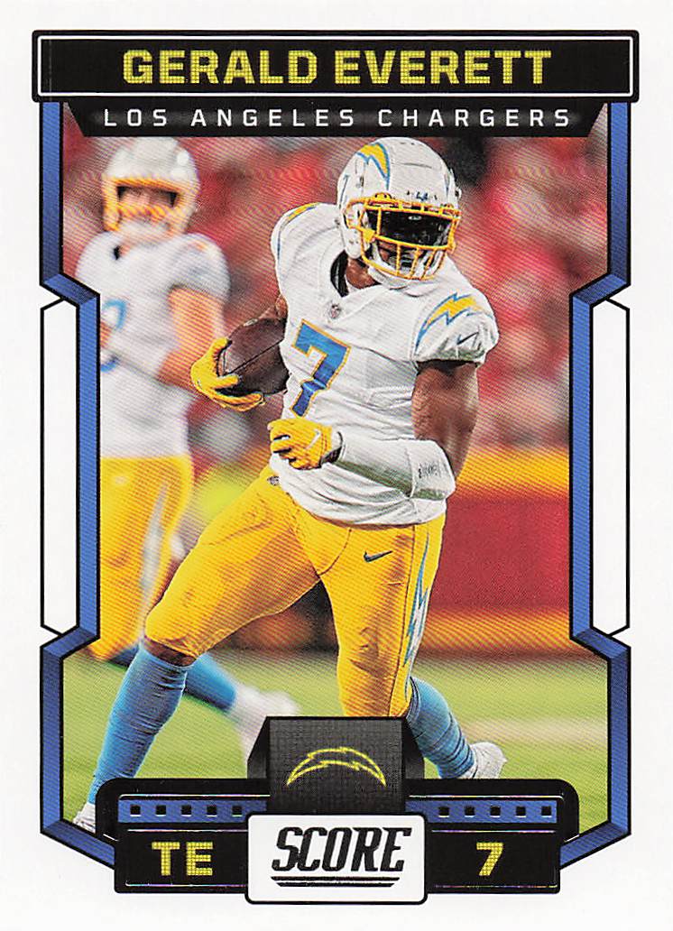 2023 Score Football Gerald Everett #148