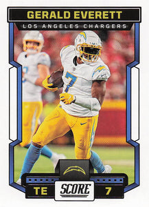 2023 Score Football Gerald Everett #148