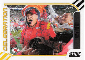 2023 Score Football Celebration Andy Reid #24
