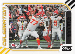 2023 Score Football Celebration Andrew Wylie #21
