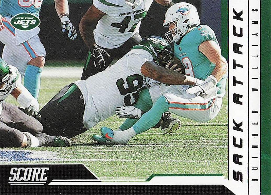 2023 Score Football Sack Attack Quinnen Williams #10