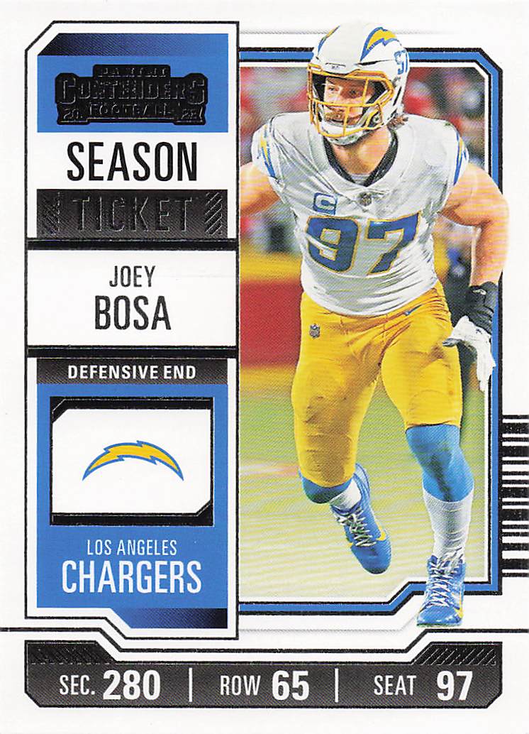 2023 Panini Contenders Football Joey Bosa #58