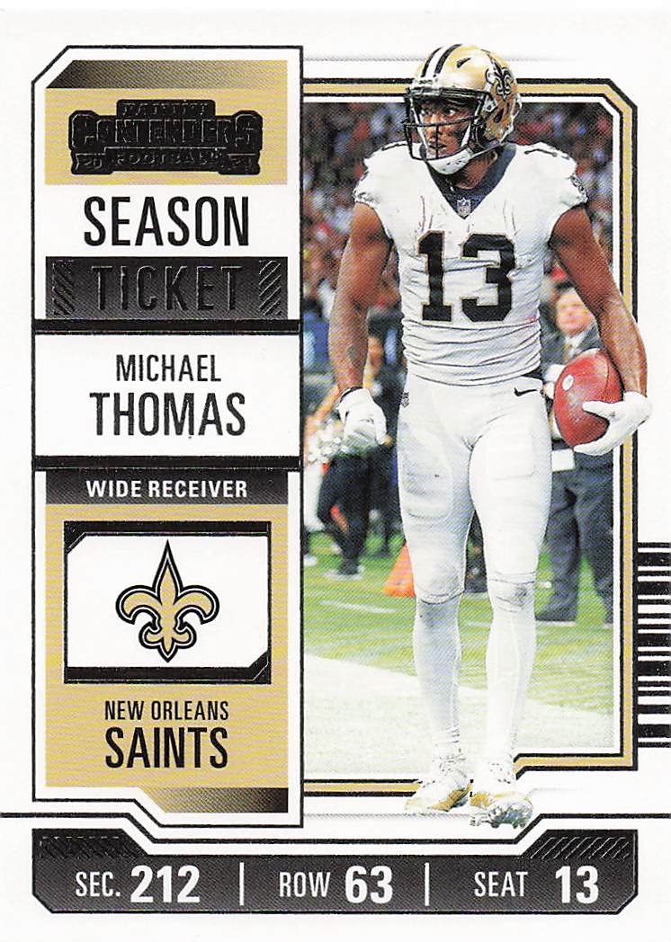 2023 Panini Contenders Football Michael Thomas #74