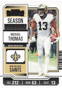 2023 Panini Contenders Football Michael Thomas #74