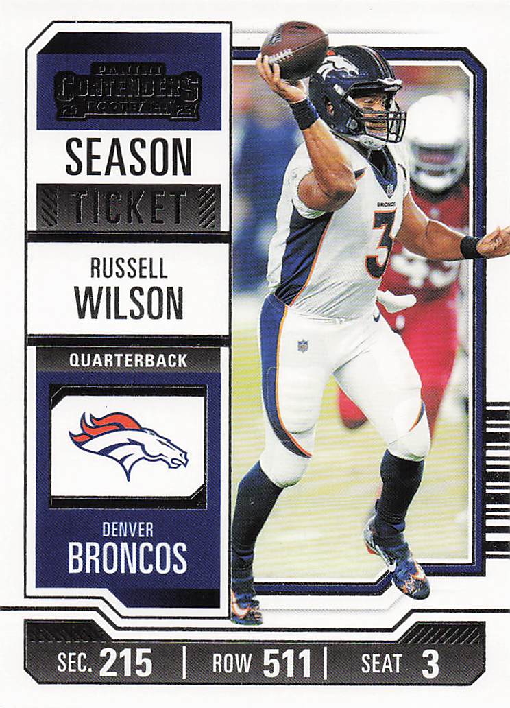 2023 Panini Contenders Football Russell Wilson #32
