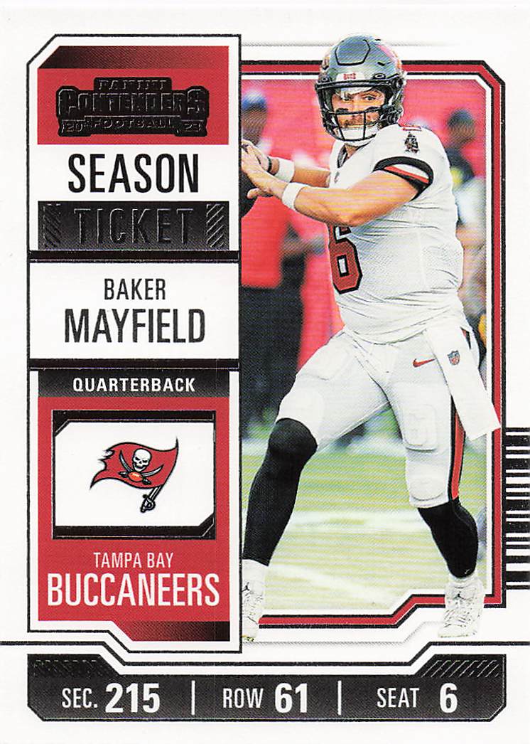 2023 Panini Contenders Football Season Ticket Retail Baker Mayfield #92
