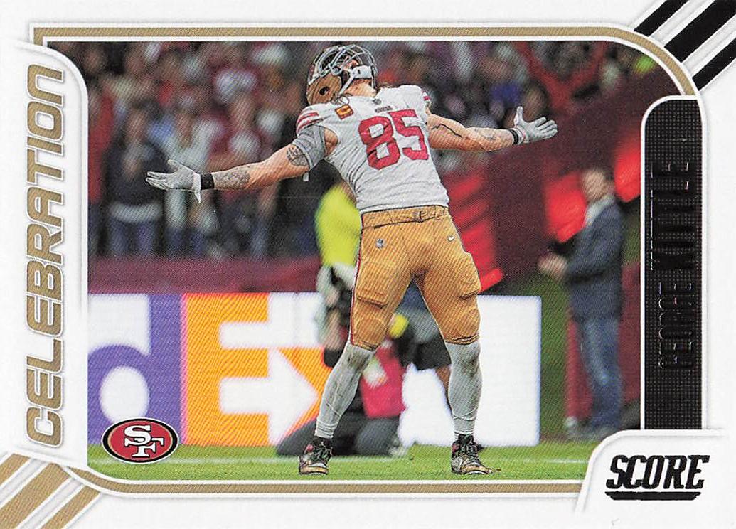 2023 Score Football Celebration George Kittle #17