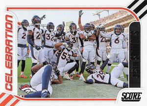 2023 Score Football Celebration Justin Simmons #8