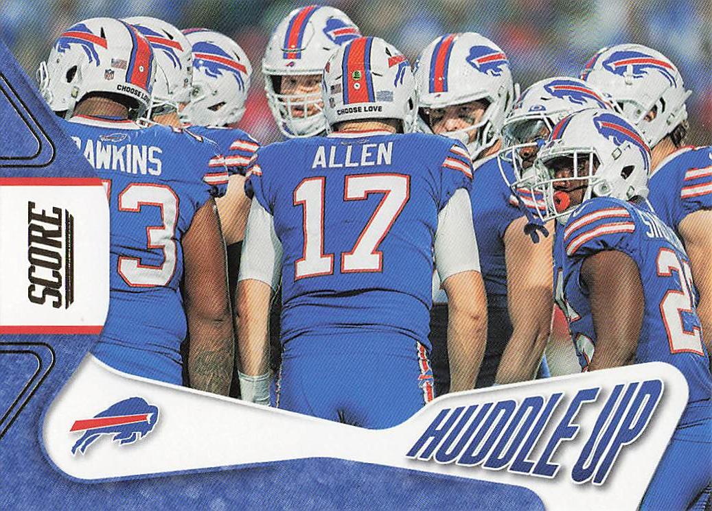 2023 Score Football Huddle Up Buffalo Bills #12