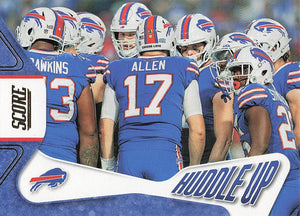2023 Score Football Huddle Up Buffalo Bills #12