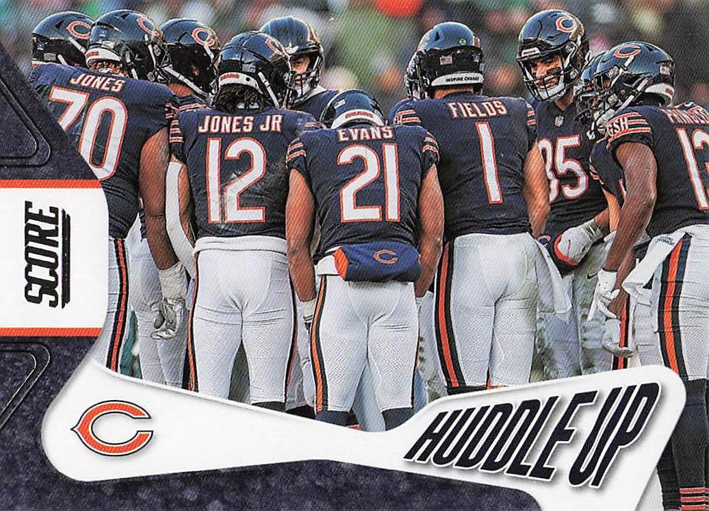 2023 Score Football Huddle Up Chicago Bears #13