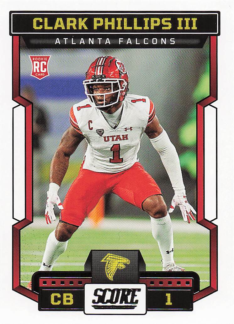 2023 Score Football Clark Phillips III #389 Rookie