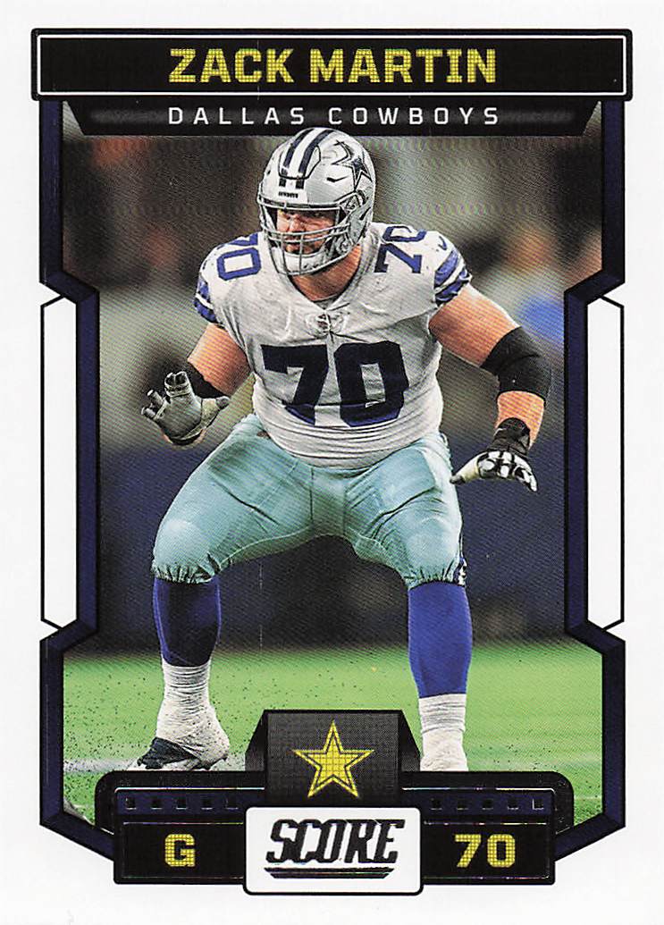 2023 Score Football Zack Martin #232