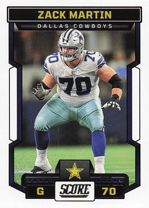 2023 Score Football Zack Martin #232