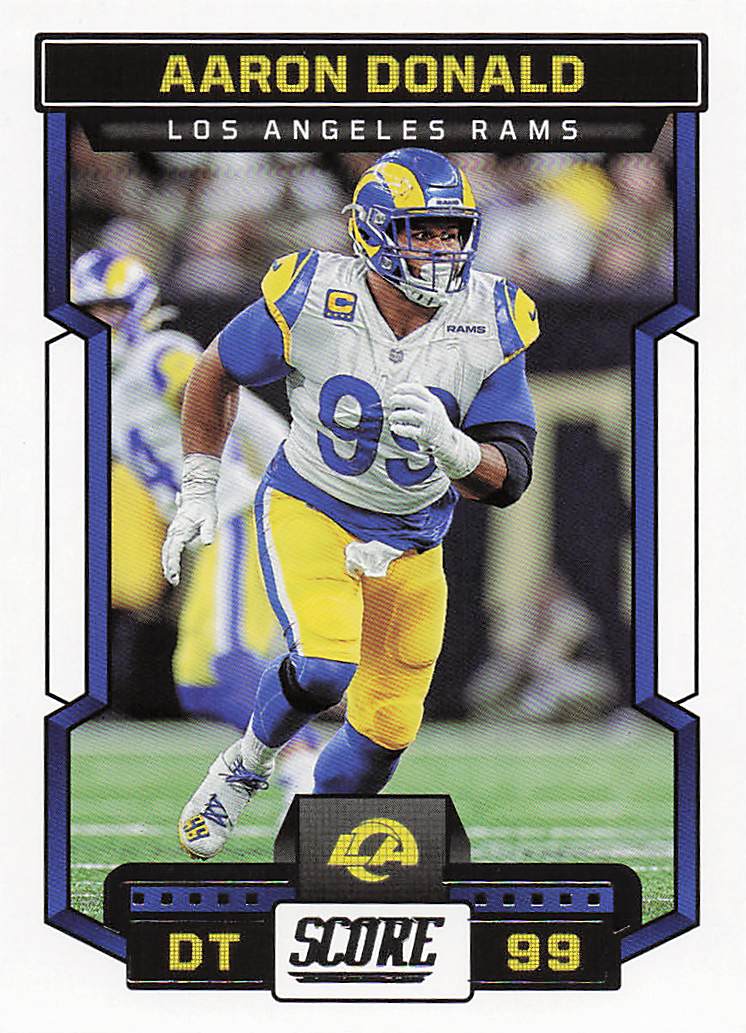 2023 Score Football Aaron Donald #165