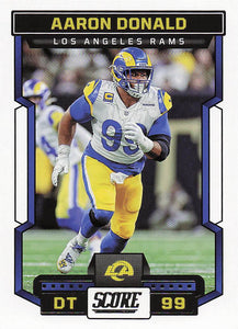 2023 Score Football Aaron Donald #165