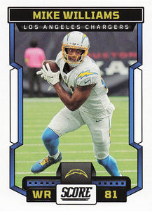 2023 Score Football Mike Williams #147