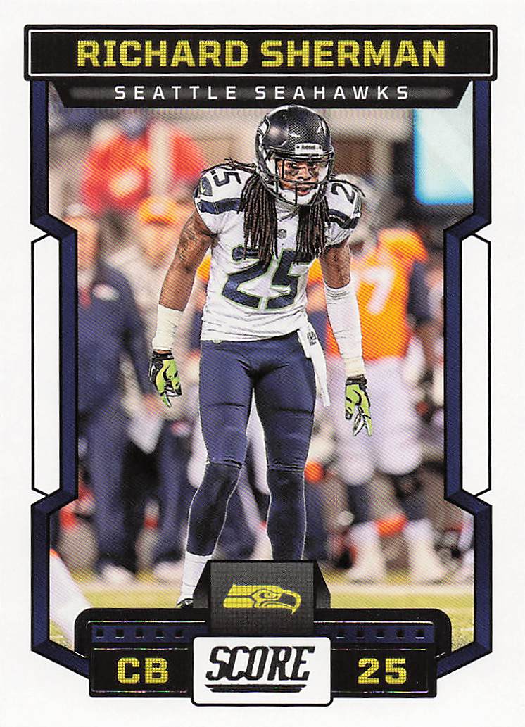 2023 Score Football Richard Sherman #187