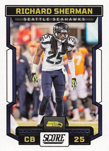 2023 Score Football Richard Sherman #187