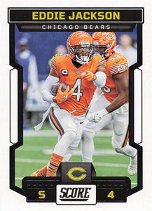2023 Score Football Eddie Jackson #106