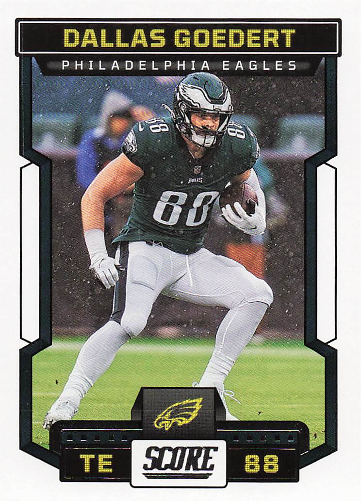 2023 Score Football Dallas Goedert #247