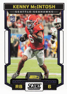 2023 Score Football Kenny McIntosh #320b Rookie