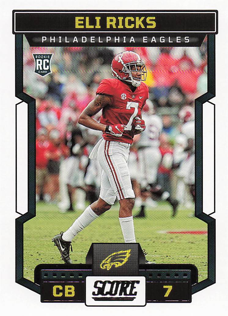 2023 Score Football Eli Ricks #390 Rookie