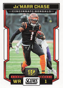 2023 Score Football Ja'Marr Chase #197
