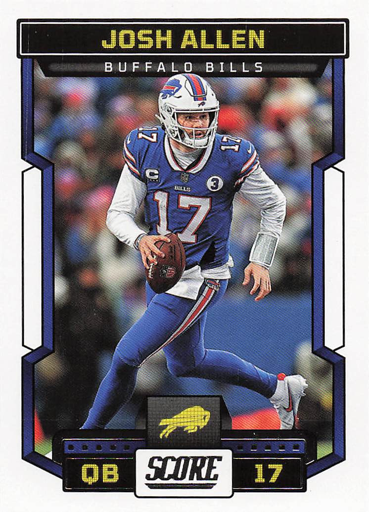 2023 Score Football Josh Allen #261