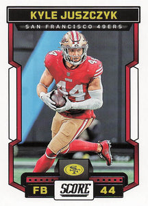 2023 Score Football Kyle Juszczyk #177