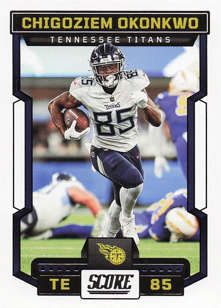 2023 Score Football Chigoziem Okonkwo #34