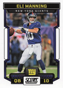 2023 Score Football Eli Manning #241