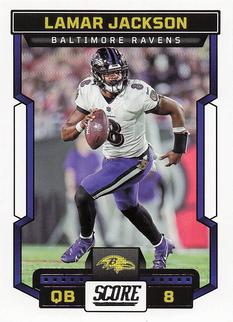 2023 Score Football Lamar Jackson #188