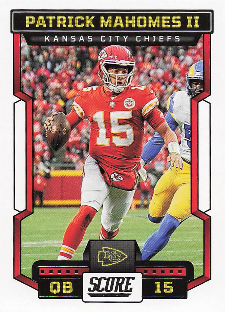 2023 Score Football Patrick Mahomes II #119