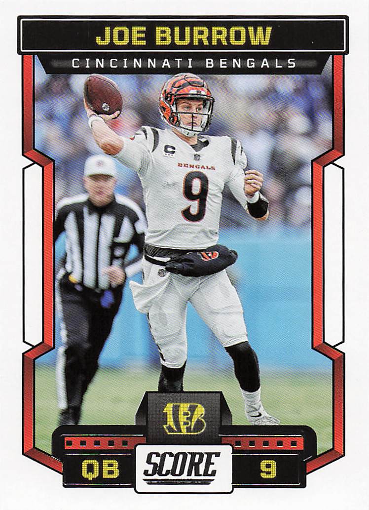 2023 Score Football Joe Burrow #196