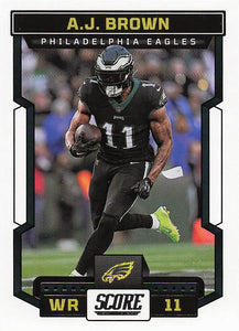 2023 Score Football A.J. Brown #243