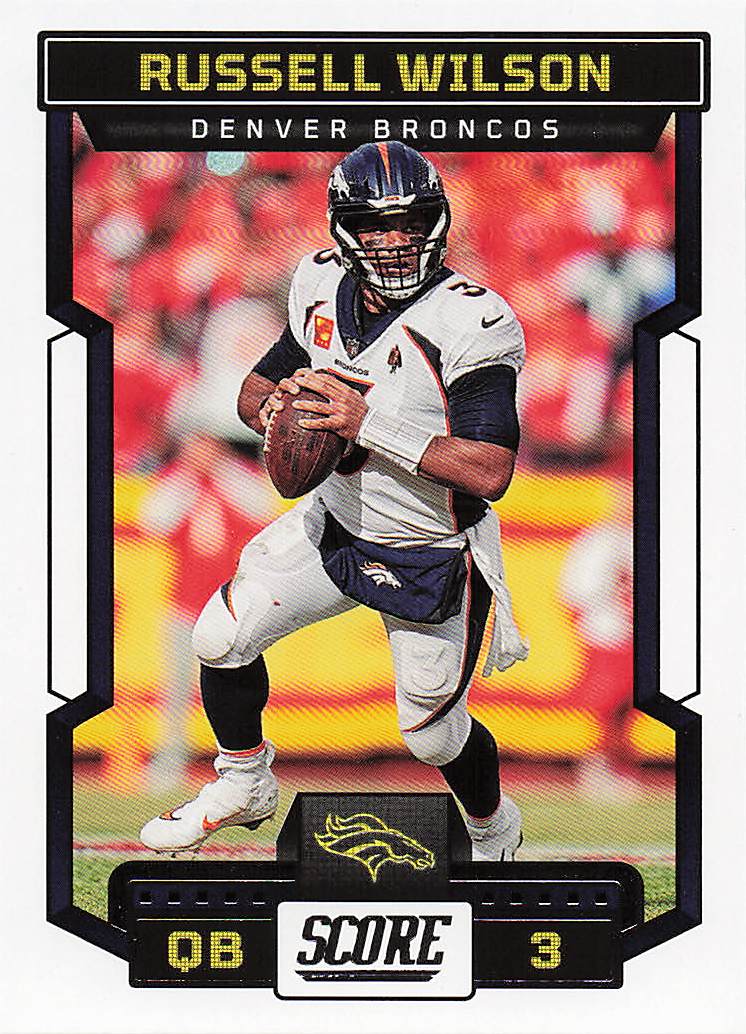 2023 Score Football Russell Wilson #70