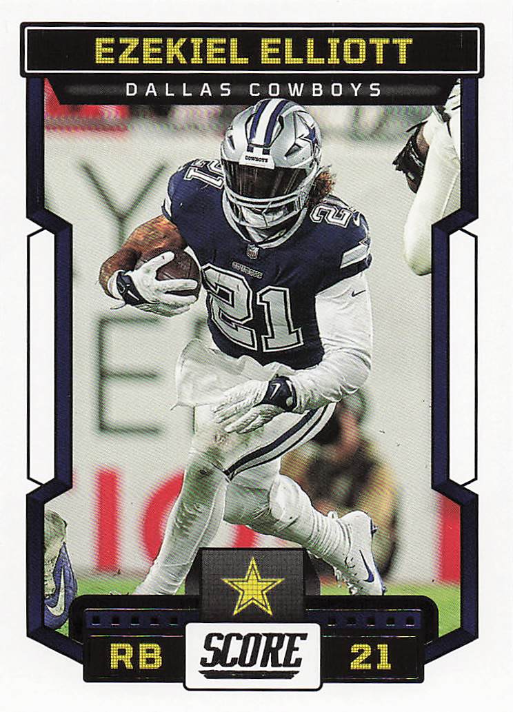 2023 Score Football Ezekiel Elliott #227