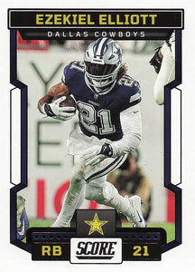 2023 Score Football Ezekiel Elliott #227