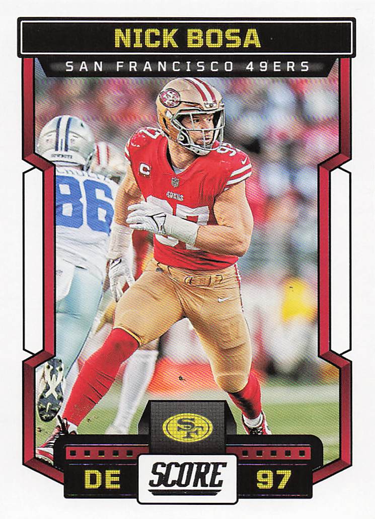 2023 Score Football Nick Bosa #176