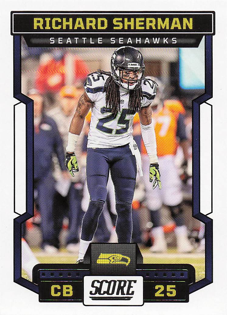 2023 Score Football Richard Sherman #187