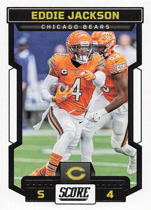 2023 Score Football Eddie Jackson #106