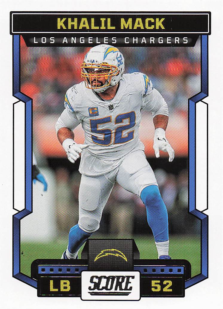 2023 Score Football Khalil Mack #297