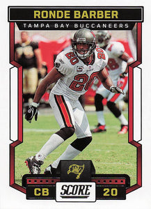 2023 Score Football Ronde Barber #68